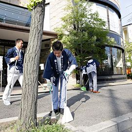 グリーンライフ兵庫の活動　地域清掃活動