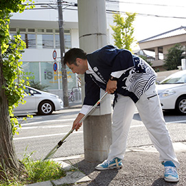 グリーンライフ兵庫の活動　地域清掃活動